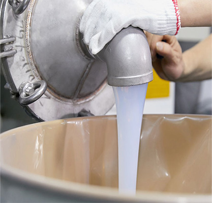 CAOUTCHOUC LIQUIDE DE SILICONE