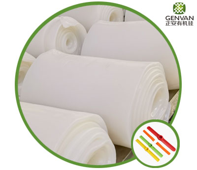 Caoutchouc de silicone haute résistance à la déchirure pour le moulage (précipité/fumé)