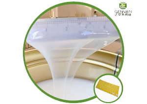 Caoutchouc silicone liquide antibactérien