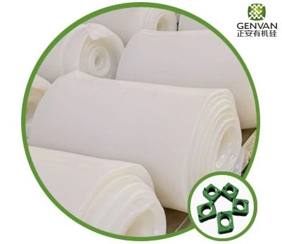 Caoutchouc de silicone à saignement d'huile (précipité/fumé)