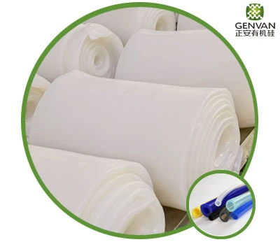 Caoutchouc silicone catalysé platine pour l'extrusion